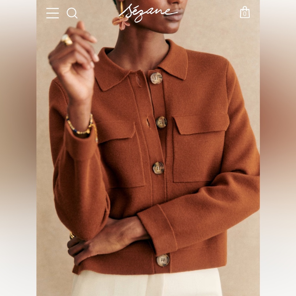 Sezane Betty Cardigan